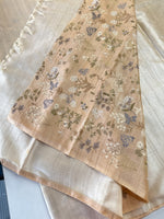 Pure Desi Tussar Silk Saree/D1651