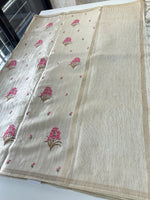 Soft semi Tussar Saree/ FG432