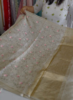 Organza Blended Saree/ DP26