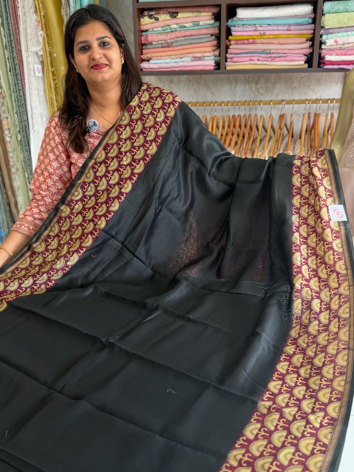 Pure Chanderi silk saree / CP1