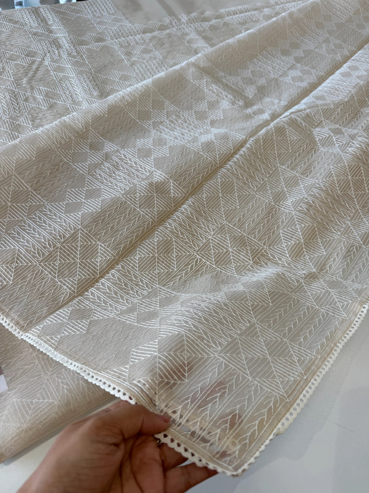 Tissue blended Organza Saree/ SH895