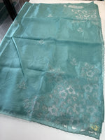 Crushed crape Saree/ AM107