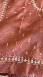 Crushed Crape Saree/ HW507