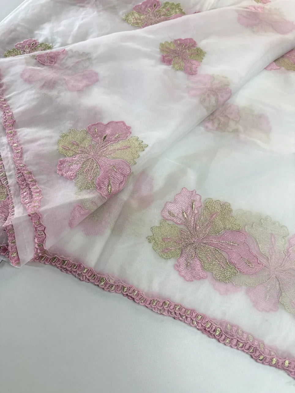 Soft organza saree/ CW865