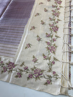 Soft semi Tussar Saree/ D490