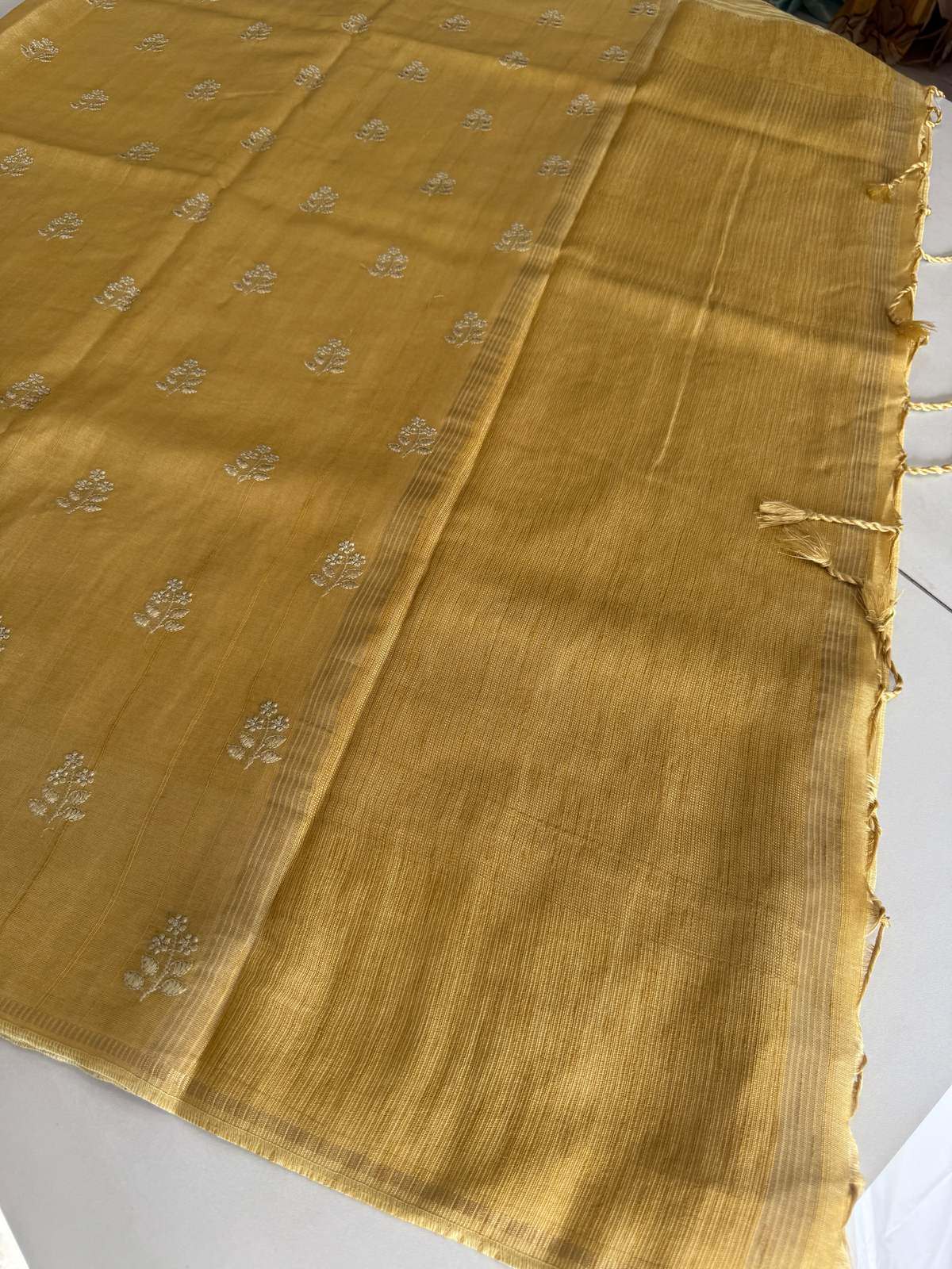 Soft Semi Tussar Saree/ FG10