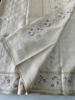 Soft semi Tussar saree / GD371