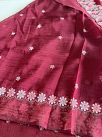 Crushed Crape Saree/ SC44