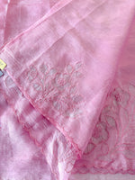 Crushed crape saree/ AM101
