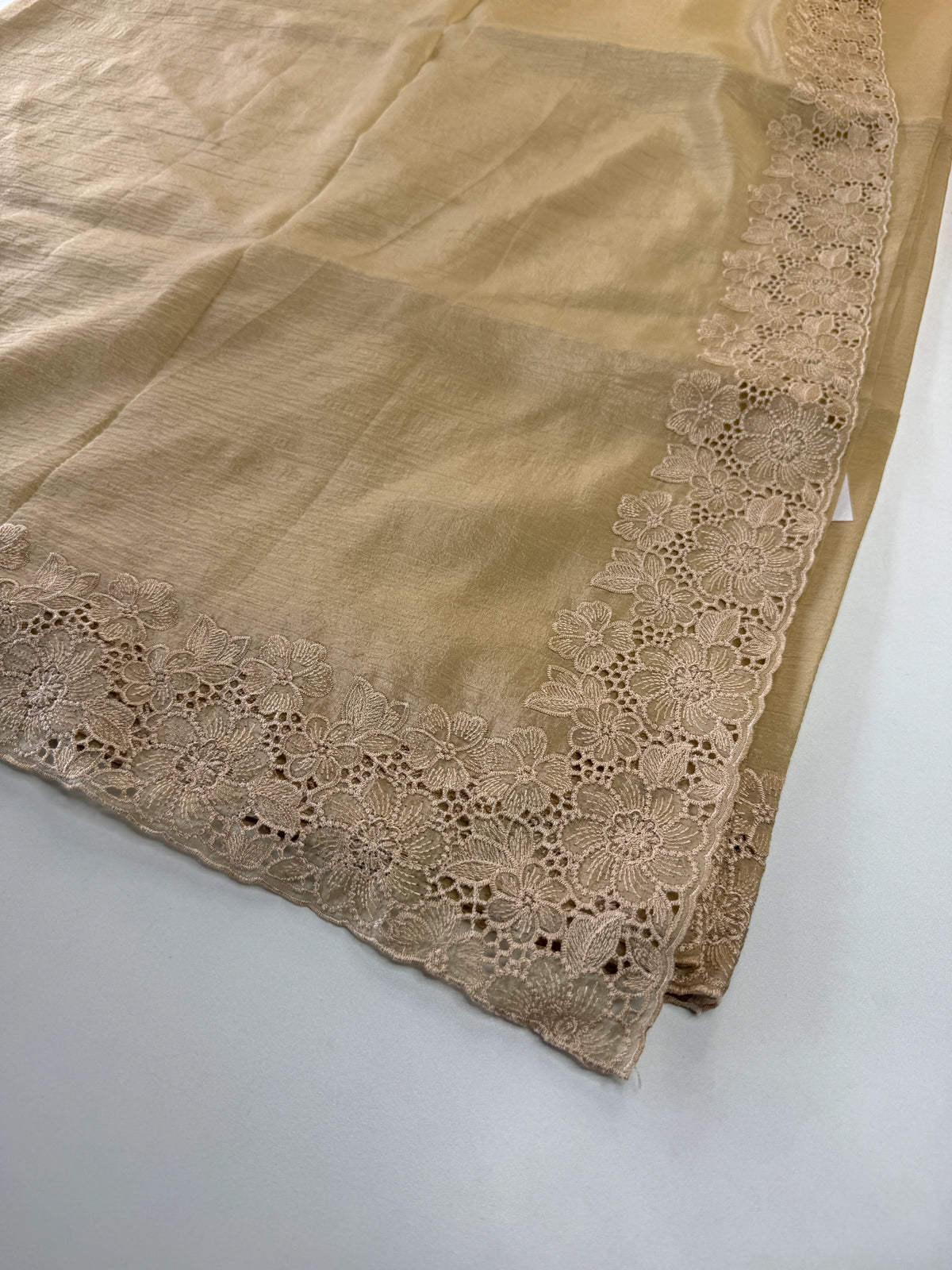 Crushed crape Saree/ CW053