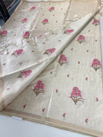 Soft semi Tussar Saree/ FG432