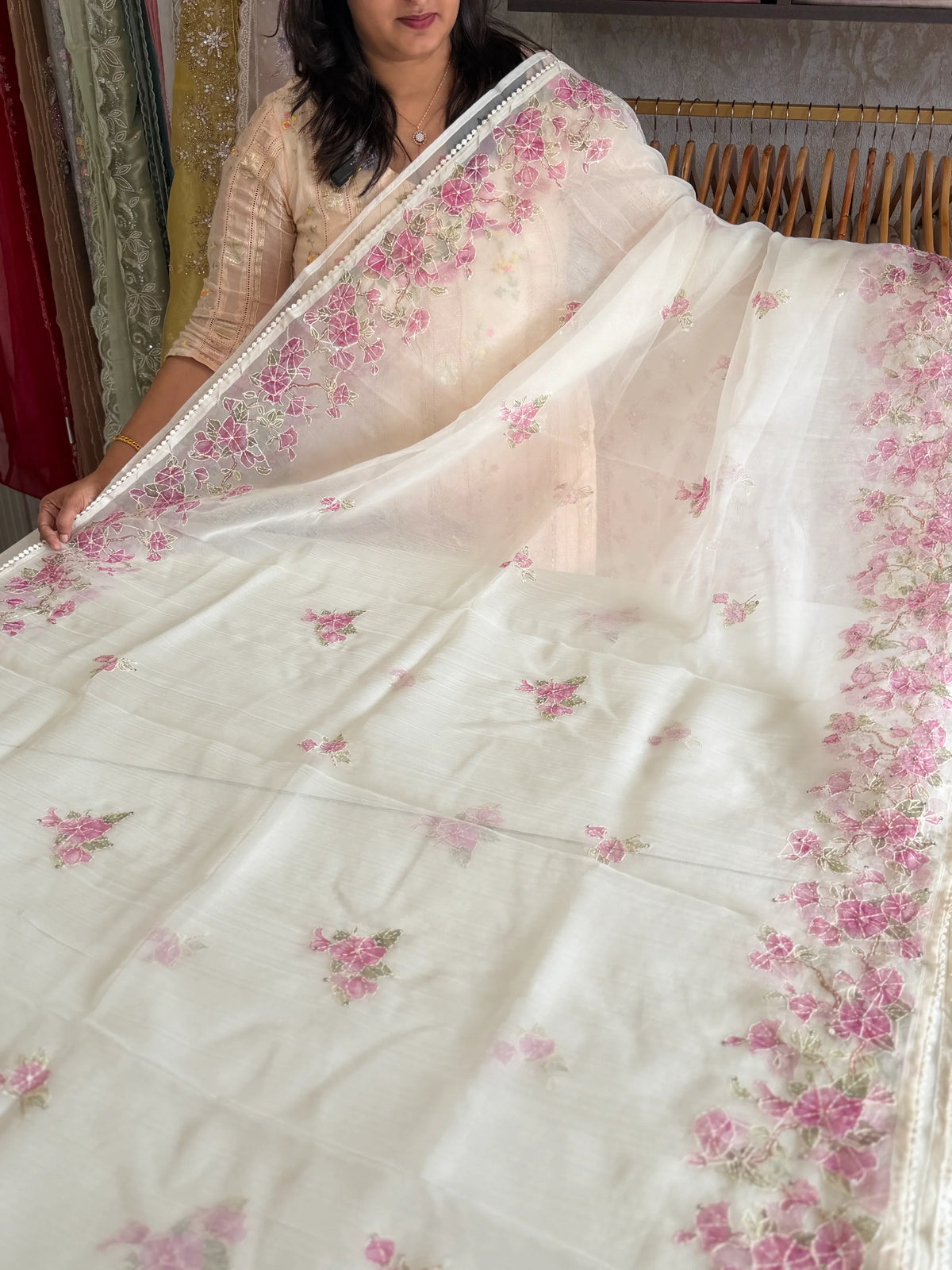 Soft Organza Saree / 1533
