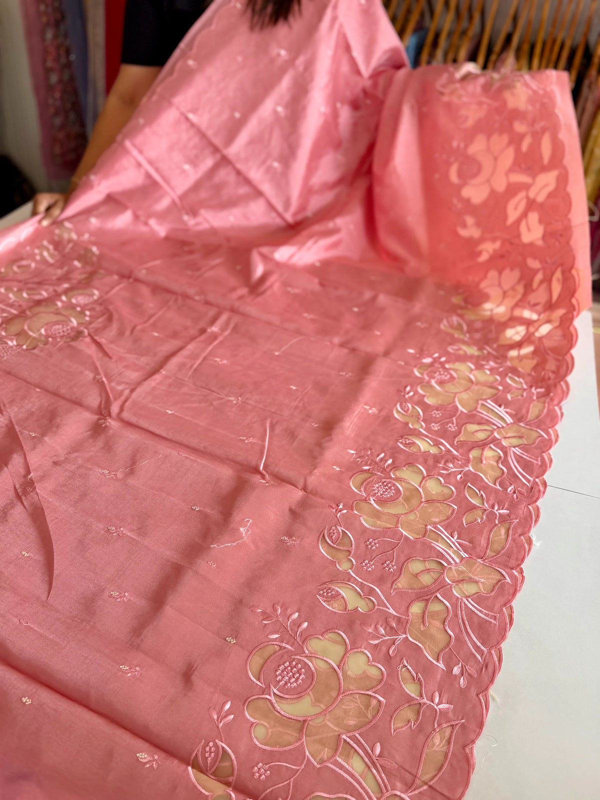 Semi silk saree / 5130