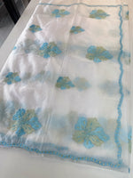 Soft organza saree/ CW865