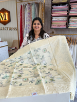 Semi Jute Saree/ 5191