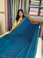 Platinum Georgette Saree/ 8523