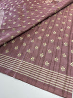 Soft Semi Tussar Saree/ D526