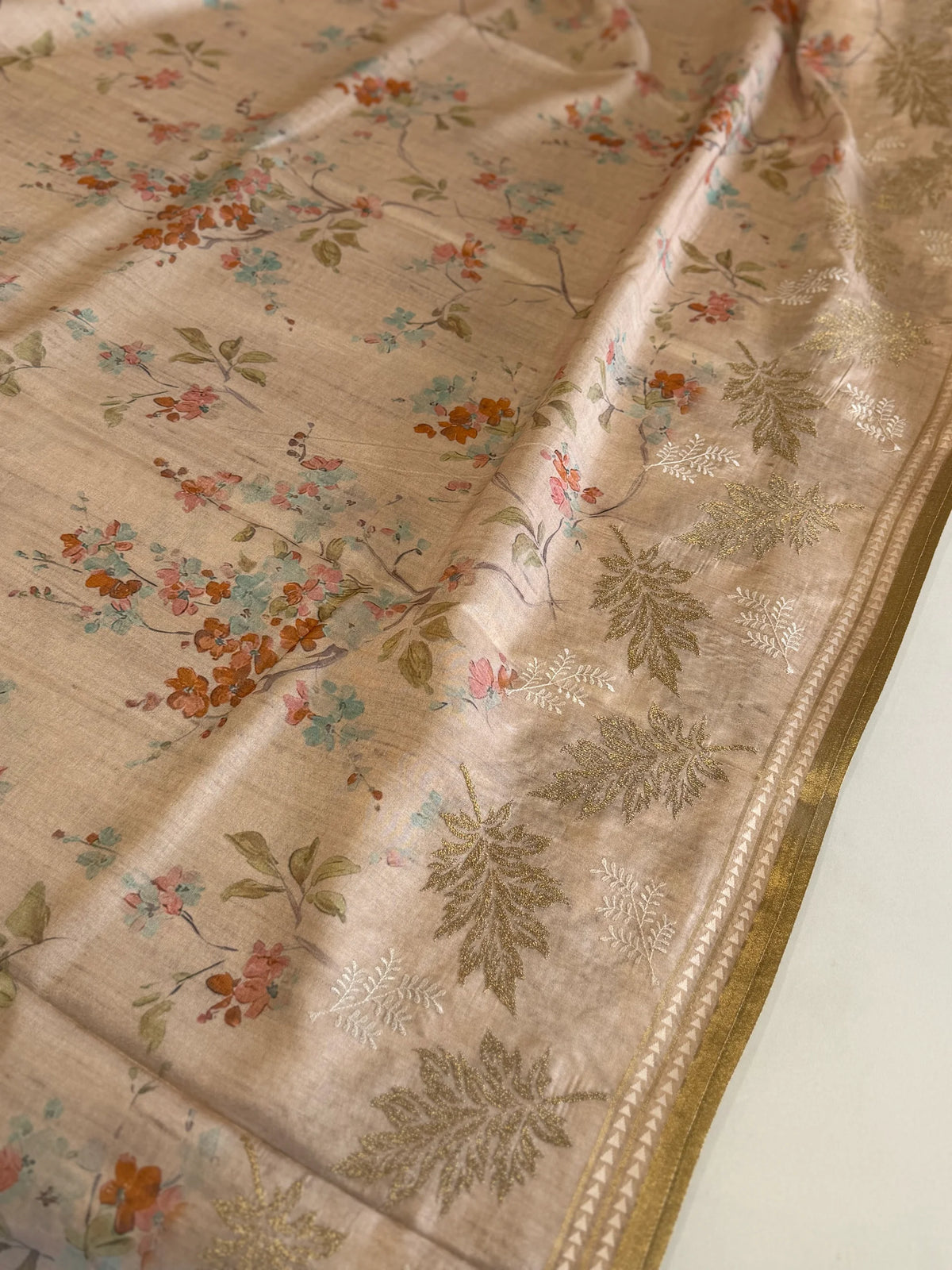 Soft semi Tussar Saree/ 2295