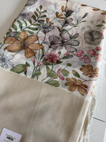 Semi silk blended saree/ 039F