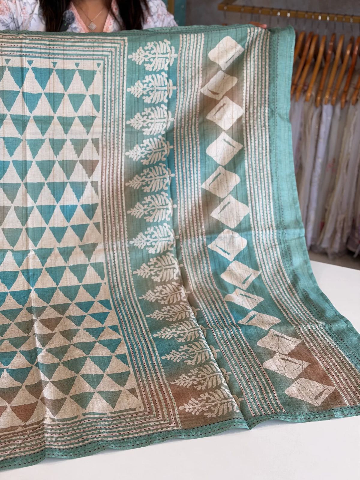 Soft semi Tussar saree/ 1121