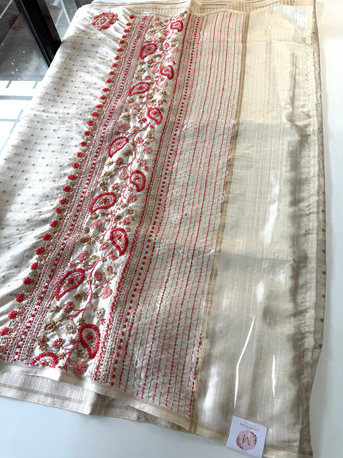 Soft semi Tussar saree/ 446H