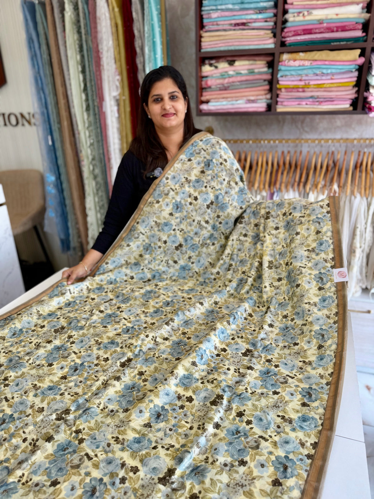 Pure Chanderi silk saree/ CHN25