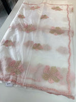 Soft organza saree/ CW865
