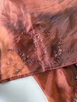 Satin Organza Saree/ AM108
