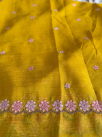 Crushed Crape Saree/ SC44
