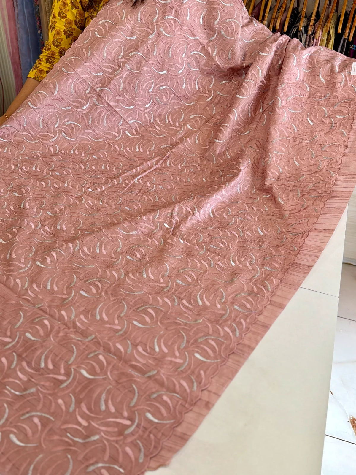 Semi silk saree/ 8036
