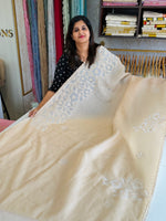 Crushed crape saree/ AM101