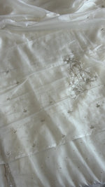 Satin organza saree/ AP59