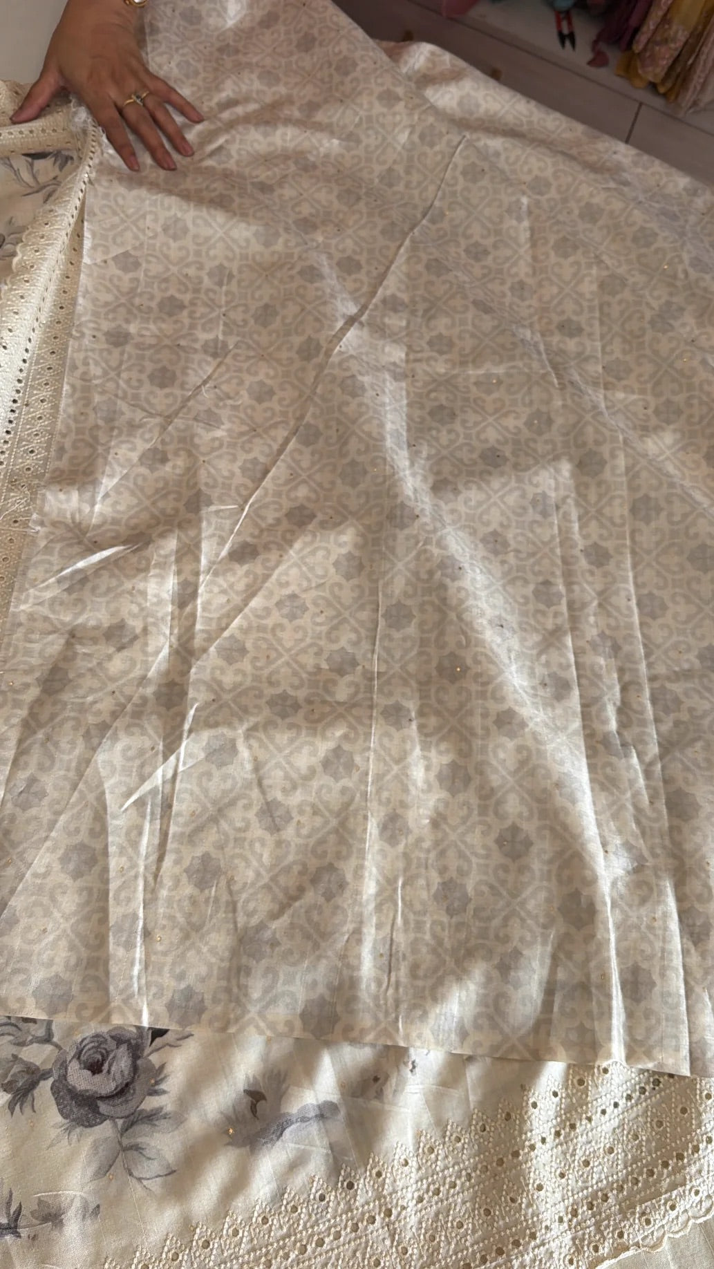 Semi silk saree/ K840