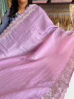Crushed Organza Saree/ BP118