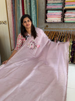 Premium shimmer organza saree/ SA266