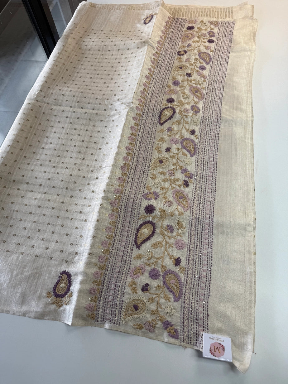 Soft semi Tussar saree/ 446H