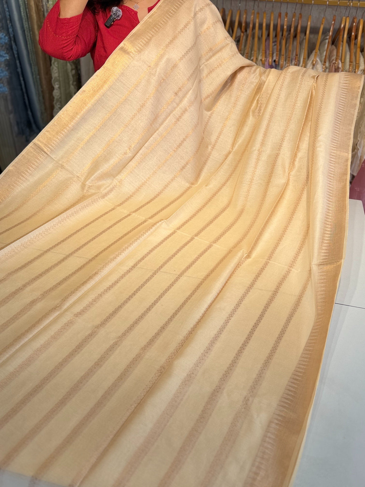 Semi Bagalpuri silk saree / NC234