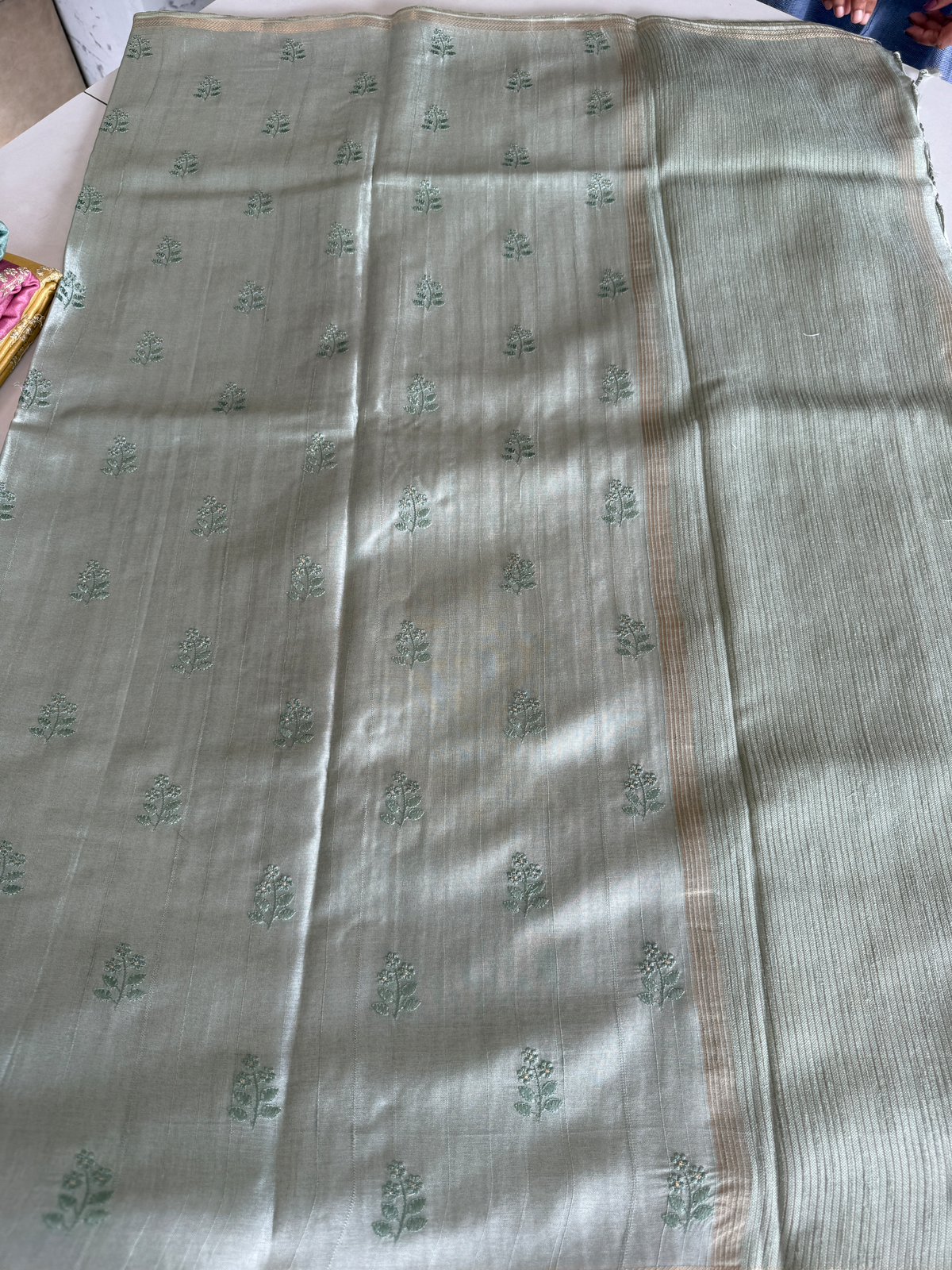 Soft Semi Tussar Saree/ FG10