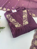 Soft Chanderi unstitched salwar set / NC249