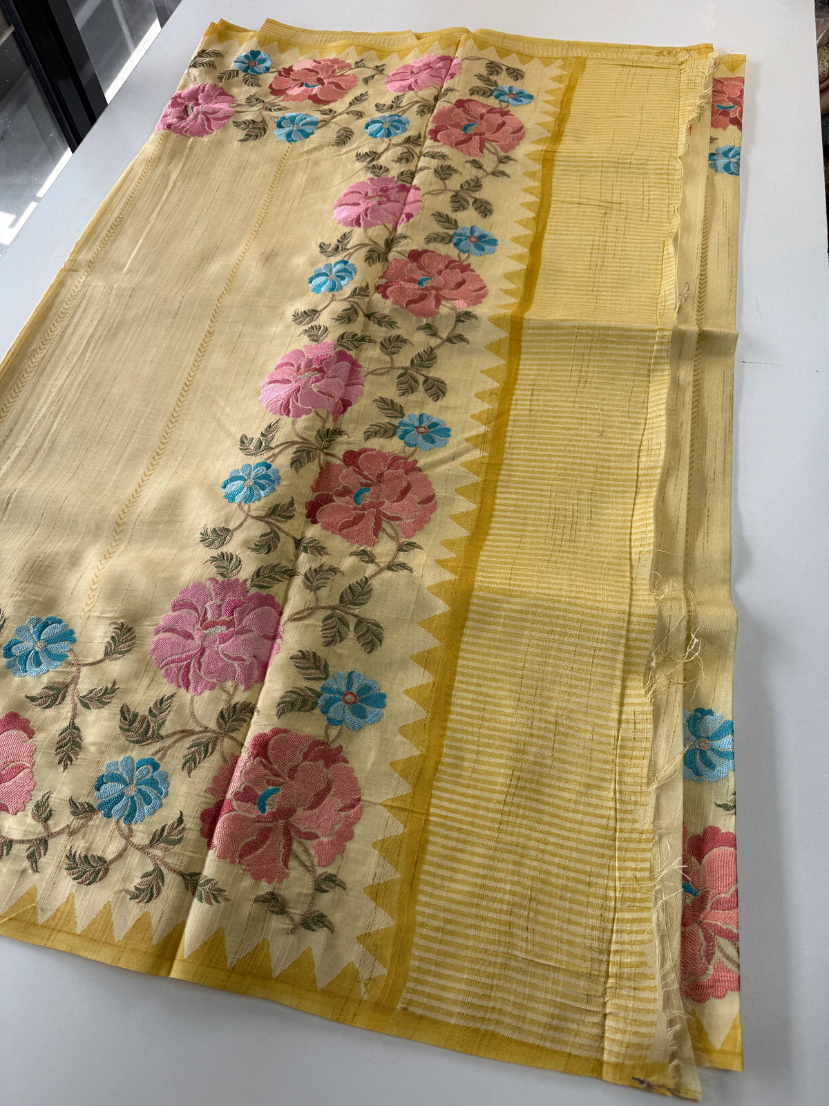 Semi Tussar saree/ ND46