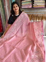 Tissue Chanderi Blended Saree/ 857E