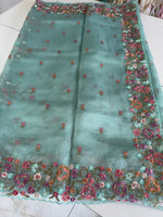 Glass organza saree/ 67HL