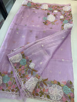 Korean Organza Saree/ MSA122
