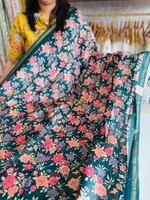 Soft Chanderi silk saree/ CP1