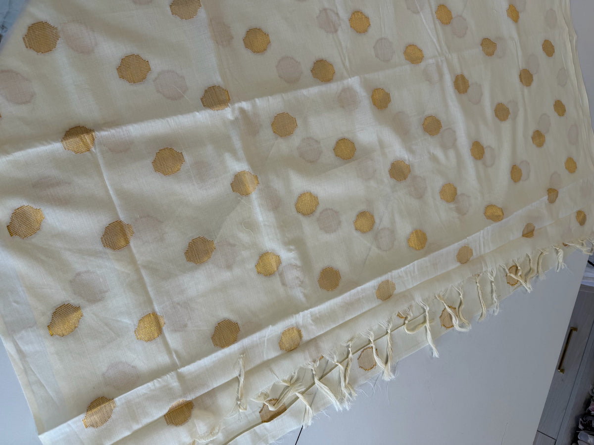 Onam mal cotton saree/680D