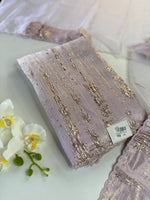 Turkish Organza Unstitched Salwar set / 266H