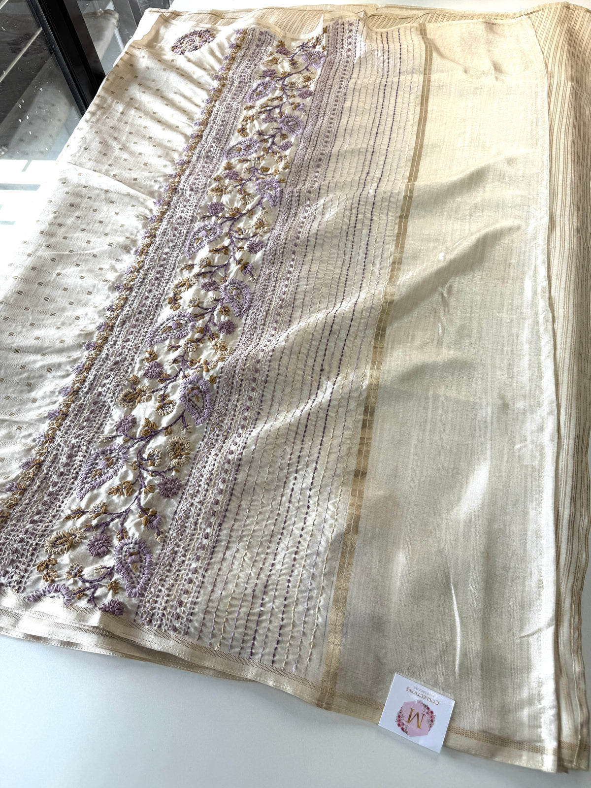 Soft semi Tussar saree/ 446H