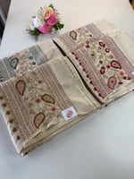 Soft semi Tussar saree/ 446H