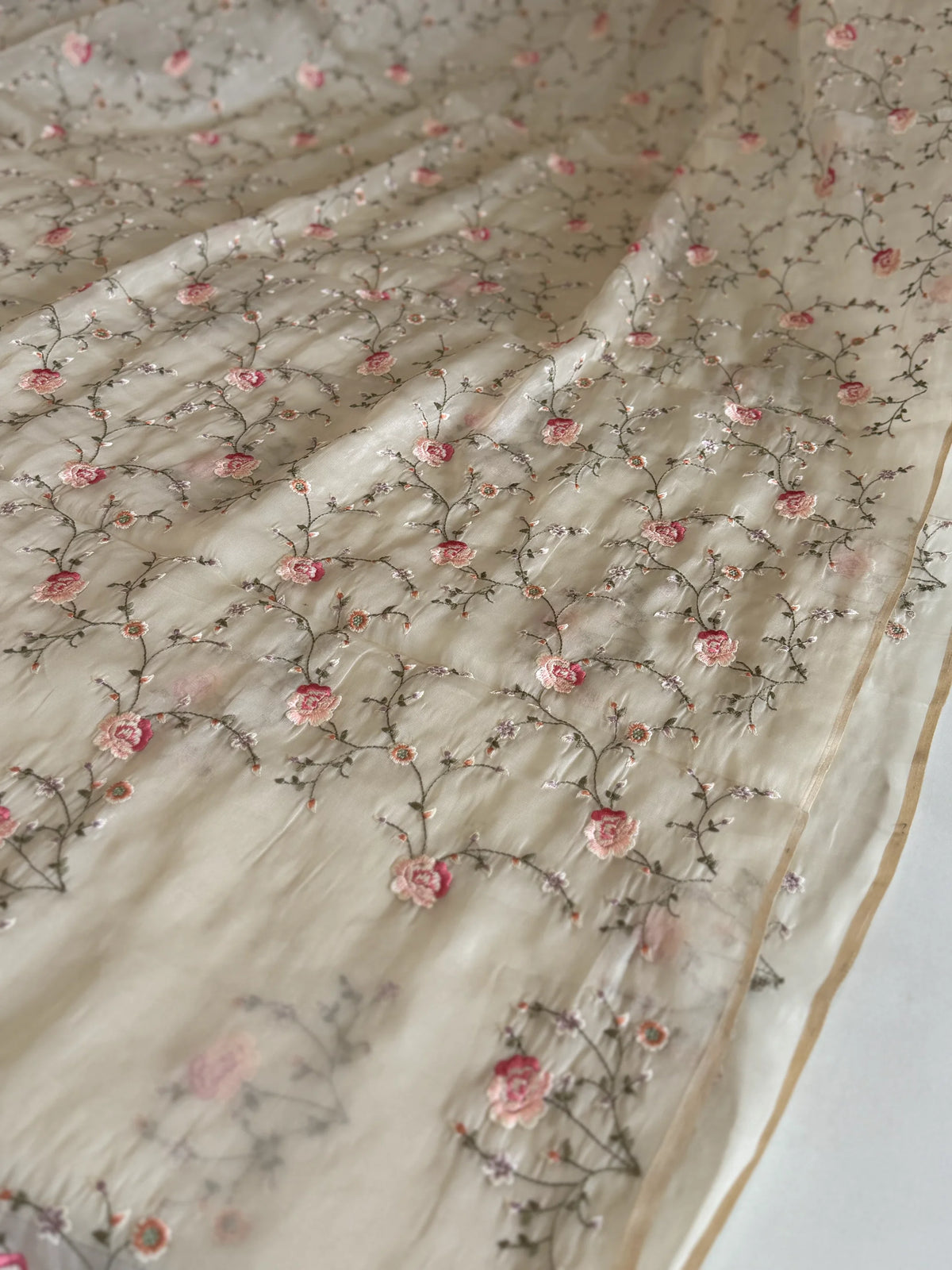 Organza Blended Saree/ DP26