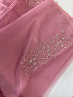 Soft Organza party wear saree/ HM115